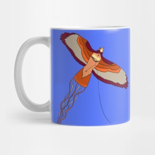 Red Tailed Hawk Kite Flying Mug